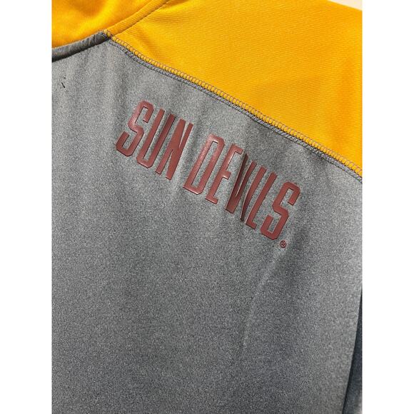Arizona State University ASU Sun Devils Half Zip Pull over  Size Large - Picture 7 of 8